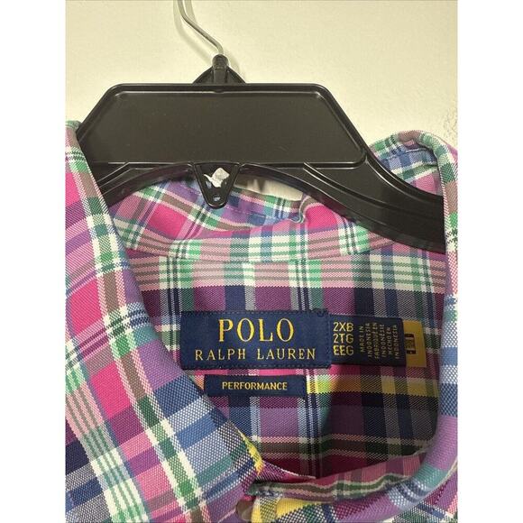 Ralph Lauren Polo Men's Long Sleeve Button-Down Oxford Performance Shirt 2XB New - Picture 6 of 13